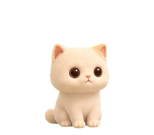 AI 宠绵绵猫桌宠形象